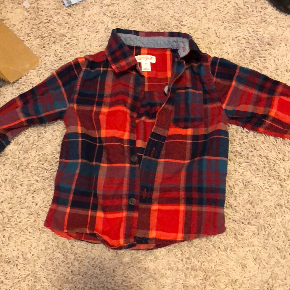 Cat & Jack Button Down Shirt